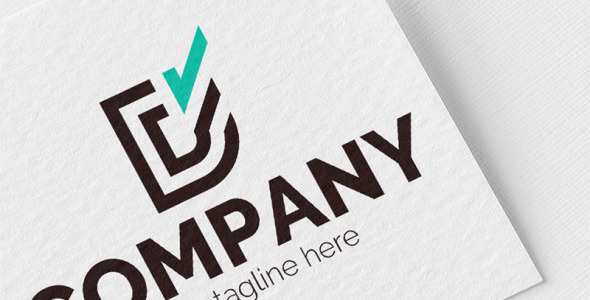 Шаблон логотипа на тему графика