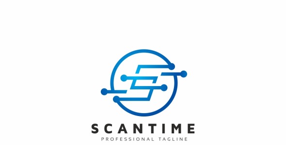 Шаблон логотипа на тему графика