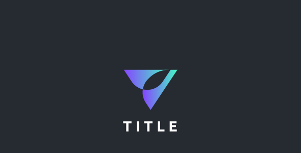 Шаблон логотипа на тему графика