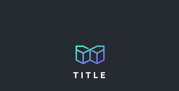 Шаблон логотипа на тему графика