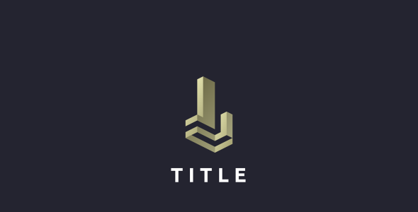 Шаблон логотипа на тему графика