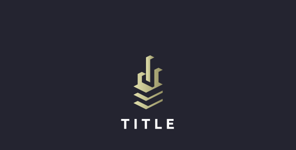 Шаблон логотипа на тему графика