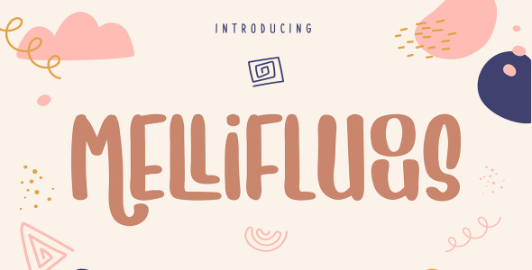 Шрифт на тему графика