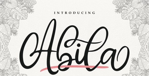 Шрифт на тему графика