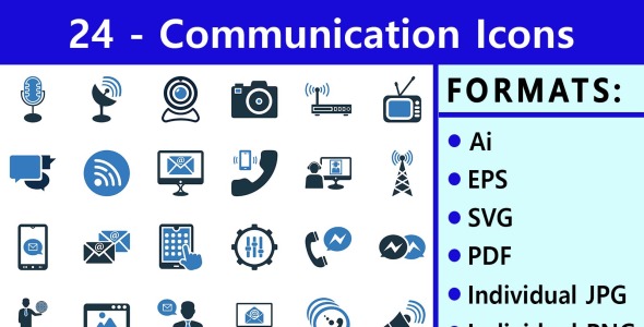 Набор иконок на тему графика