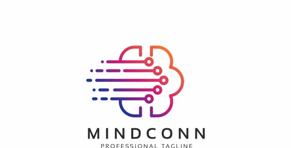 Шаблон логотипа на тему графика