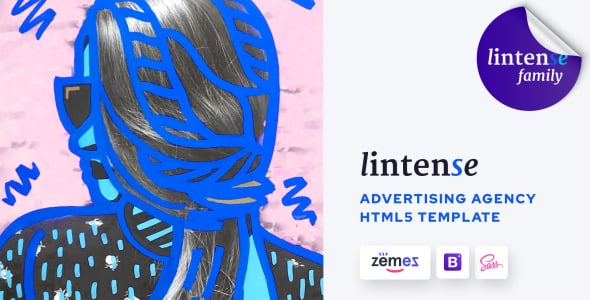 Creative HTML Landing Page Template