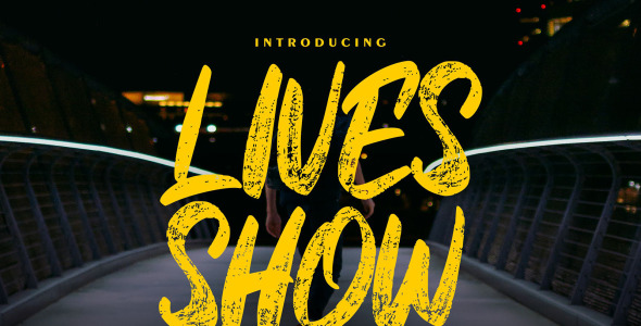 Шрифт на тему графика