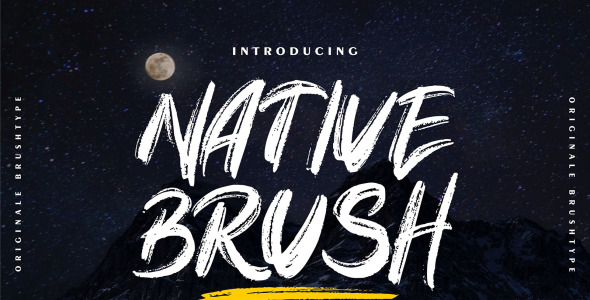 Шрифт на тему графика