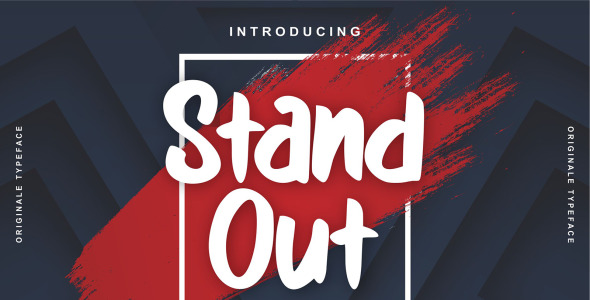 Шрифт на тему графика