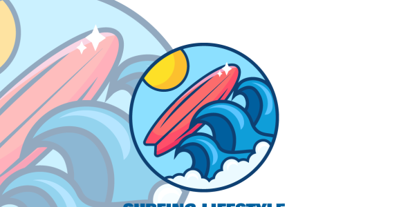 Шаблон логотипа на тему графика