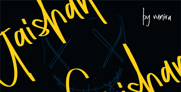 Шрифт на тему графика