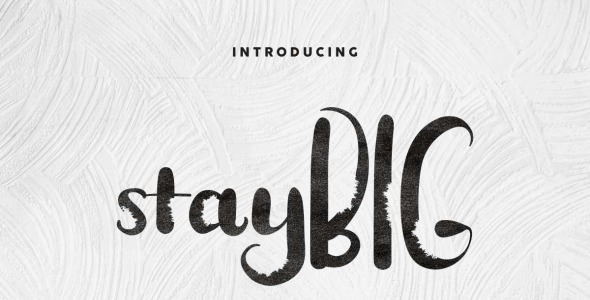 Шрифт на тему графика