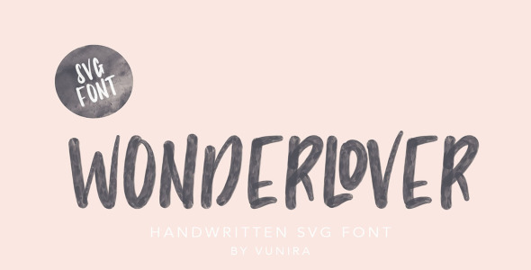 Шрифт на тему графика