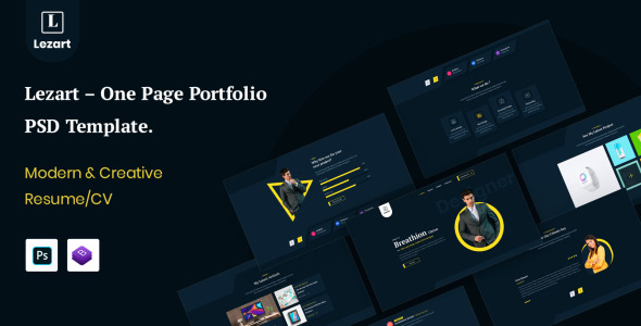 PSD шаблон на тему искусство и культура