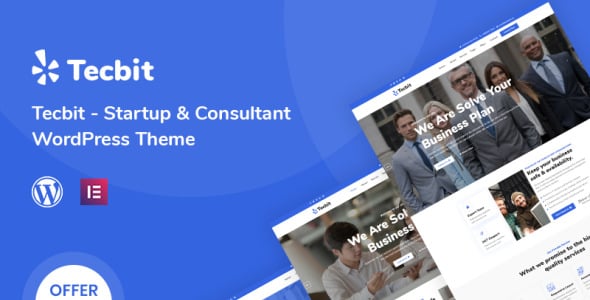 отзывчивый стартап и консультант wordpress тема