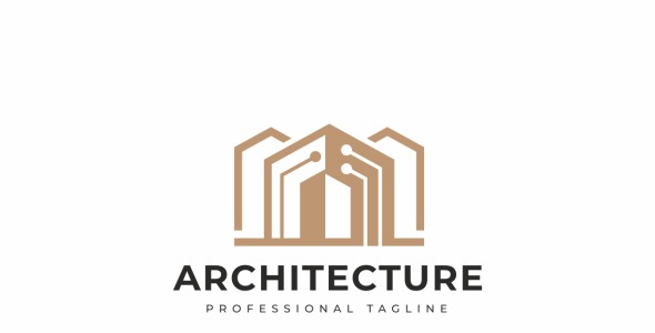 Шаблон логотипа на тему графика