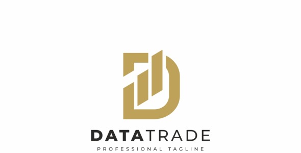 Шаблон логотипа на тему графика