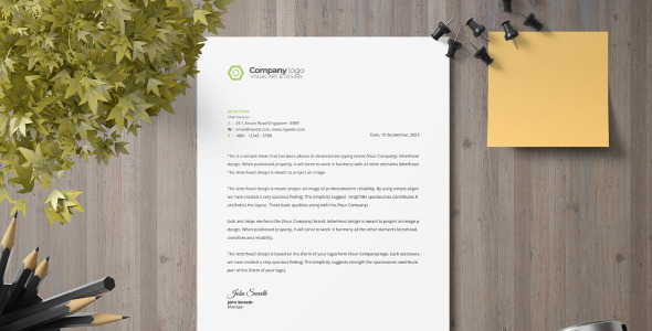 Фирменный стиль на тему графика