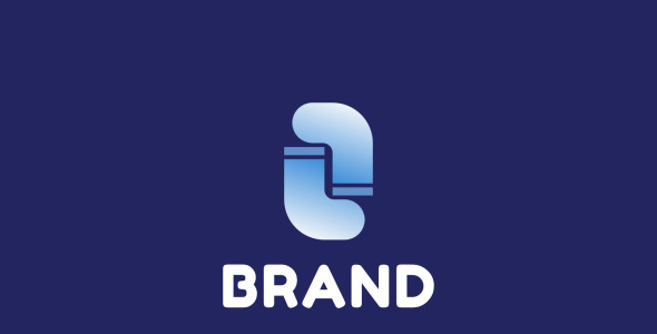 Шаблон логотипа на тему графика