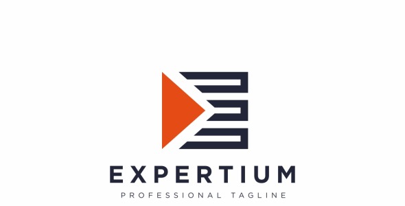 Шаблон логотипа на тему графика