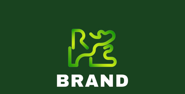 Шаблон логотипа на тему графика