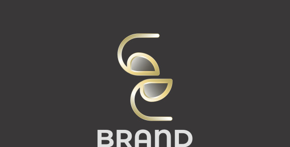 Шаблон логотипа на тему графика