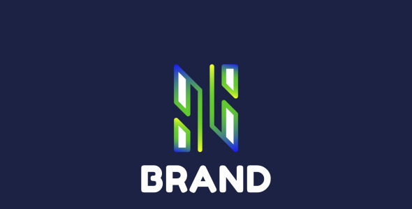 Шаблон логотипа на тему графика