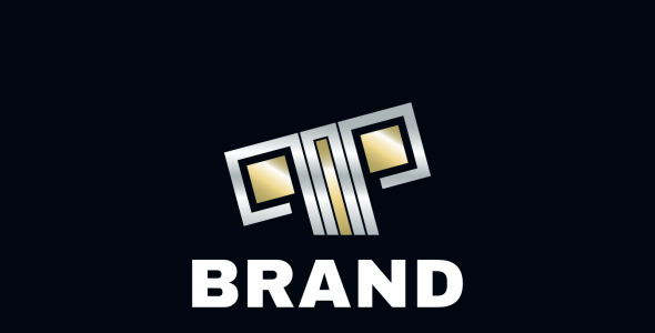 Шаблон логотипа на тему графика