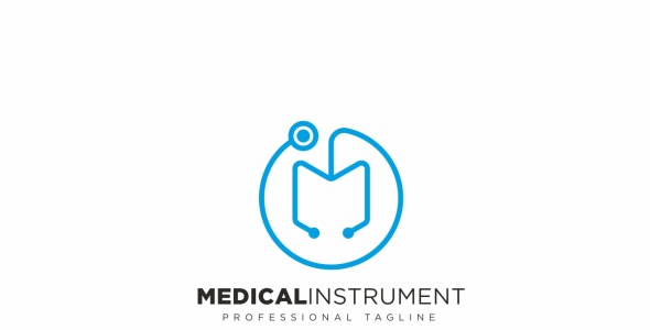 Шаблон логотипа на тему графика