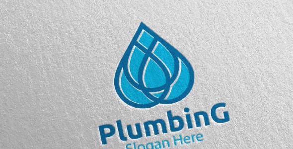 Шаблон логотипа на тему графика