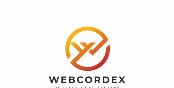 Шаблон логотипа на тему графика