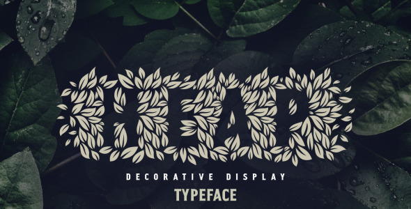 Шрифт на тему графика