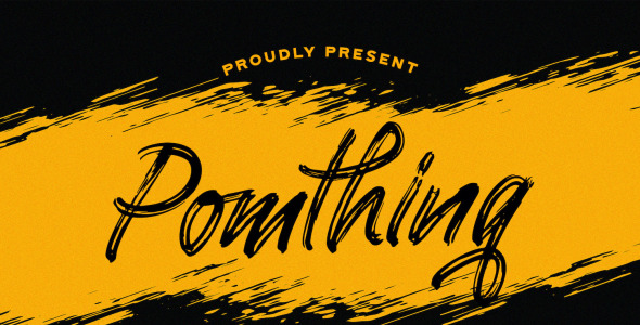 Шрифт на тему графика