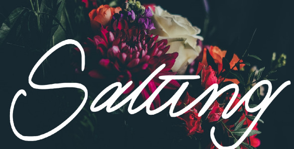 Шрифт на тему графика