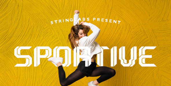 Шрифт на тему графика