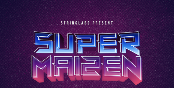 Шрифт на тему графика