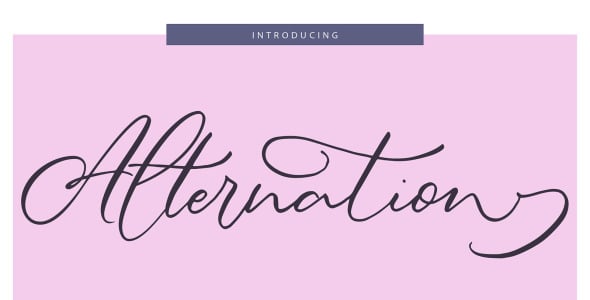 Шрифт на тему графика