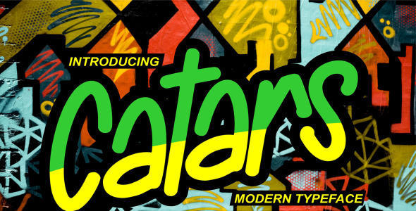 Шрифт на тему графика