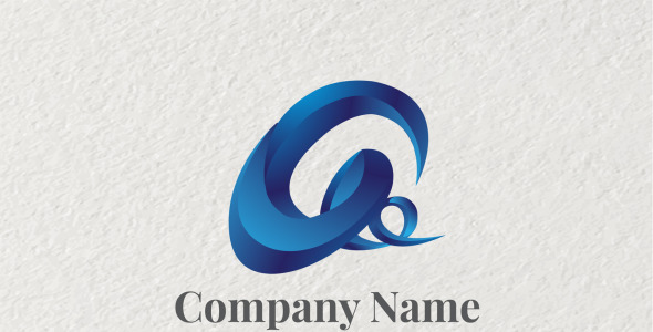 Шаблон логотипа на тему графика