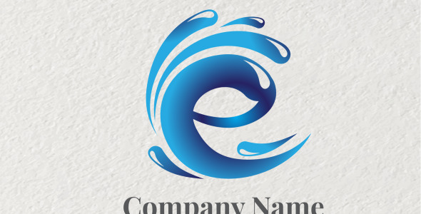 Шаблон логотипа на тему графика