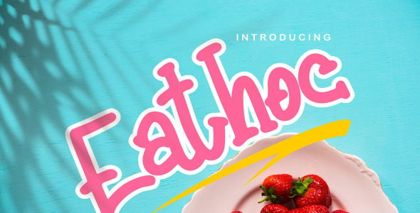 Шрифт на тему графика