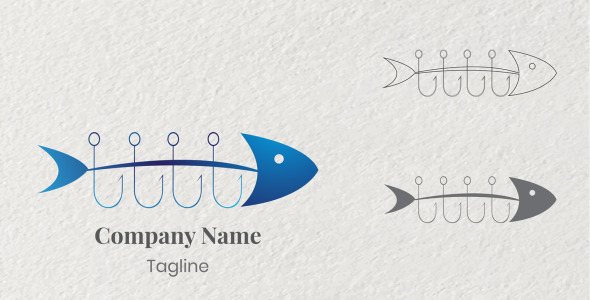 Шаблон логотипа на тему графика