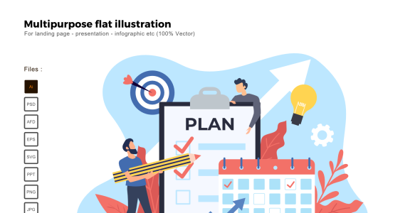 Vector на тему графика