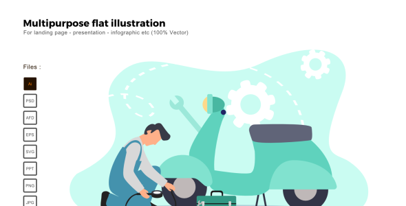 Vector на тему графика