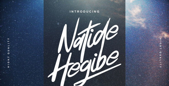 Шрифт на тему графика