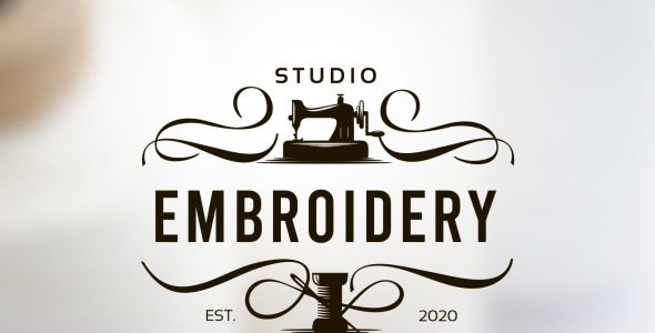 Шаблон логотипа на тему графика