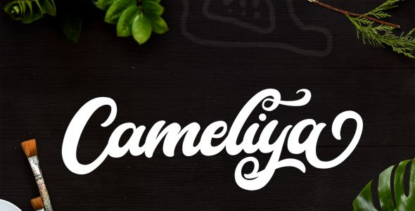 Download Cameliya Bold Cursive Font