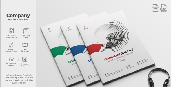 Magazine Template на тему искусство и культура