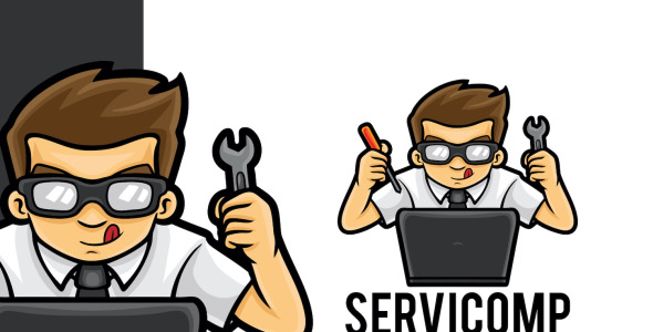 Шаблон логотипа на тему графика